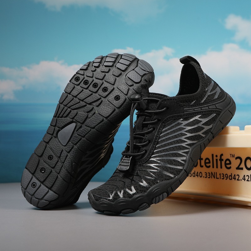 Ddmysports New Children S Five Finger Creek Tracing Breathable Beach Diving Shoes Outdoor Water Wading Slip Anti Cutting Barefoot Swimming OUTDOOR