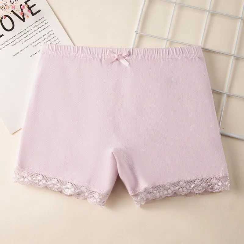 Cotton Kids Underwear Panties Lace Safety Pants Childrens Shorts Toddler Girls Clothes 2-12Years Y240821