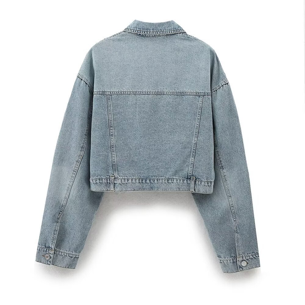 2024 autumn style y2k denim street fashion women's jacket