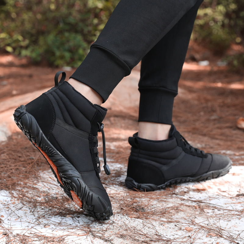 Ddmysports Outdoor With Anti Slip Waterproof Plush Snow Men S Women New Tactical Boots Warm Cotton Shoes Hiking And Climbing OUTDOOR