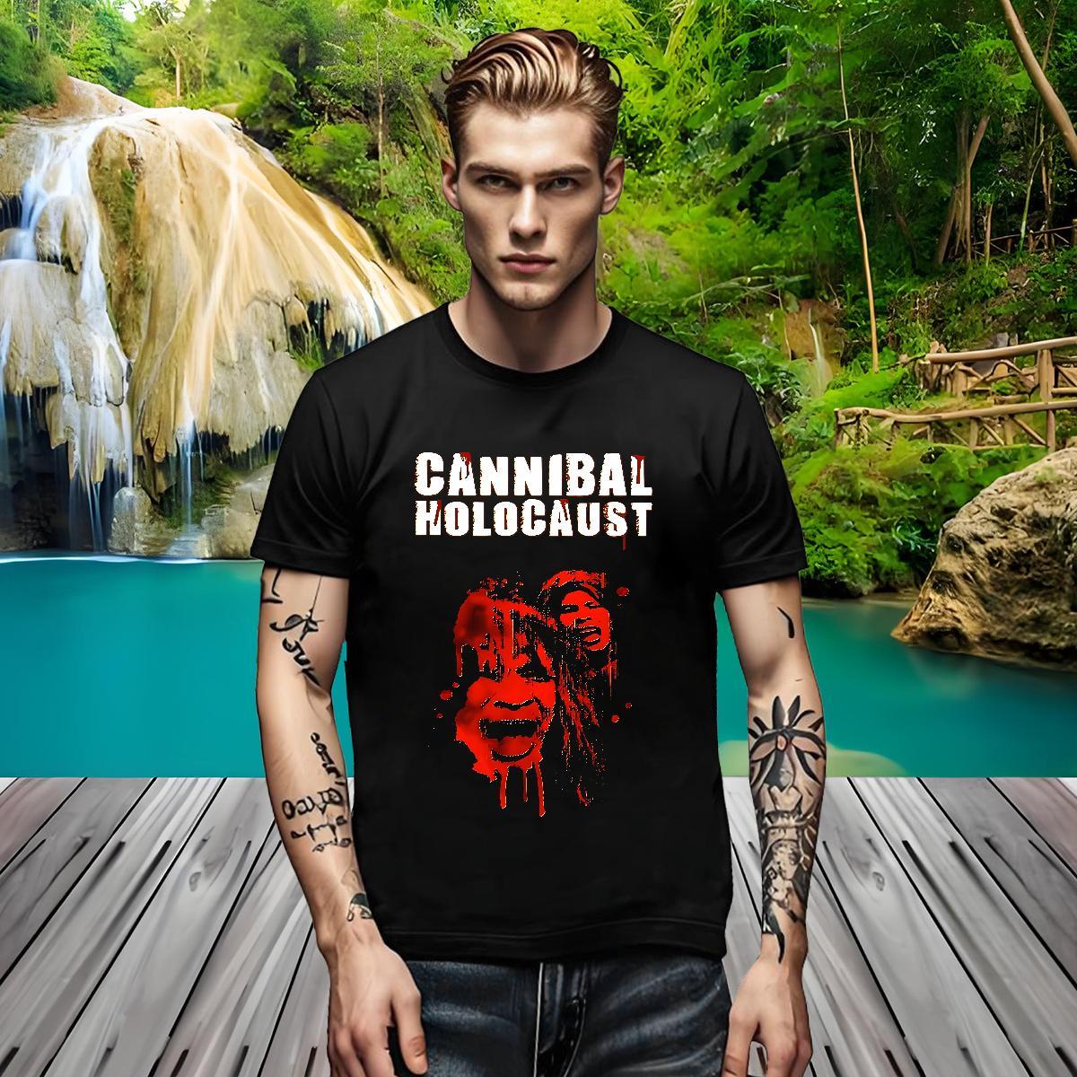 Wholesale Couples T Shirts 230g Pure Cotton Street Wear scary Breathable Soft Men T Shirts Brand Black Oversized Tees