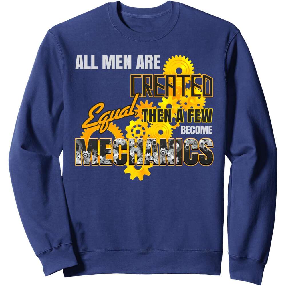 Long Sleeve Shirts for Men sweatshirt All Men Are Created Equal nic Gear Systems Sweatshirt T shirt Tee Streetwear Casual tops clothes