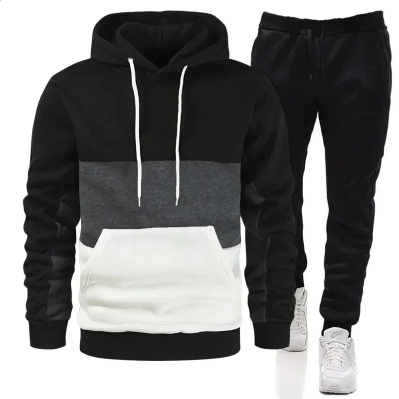 Mens Sweatshirt or Pants Casual Sportswear Patch High Quality 2 Pieces 240821