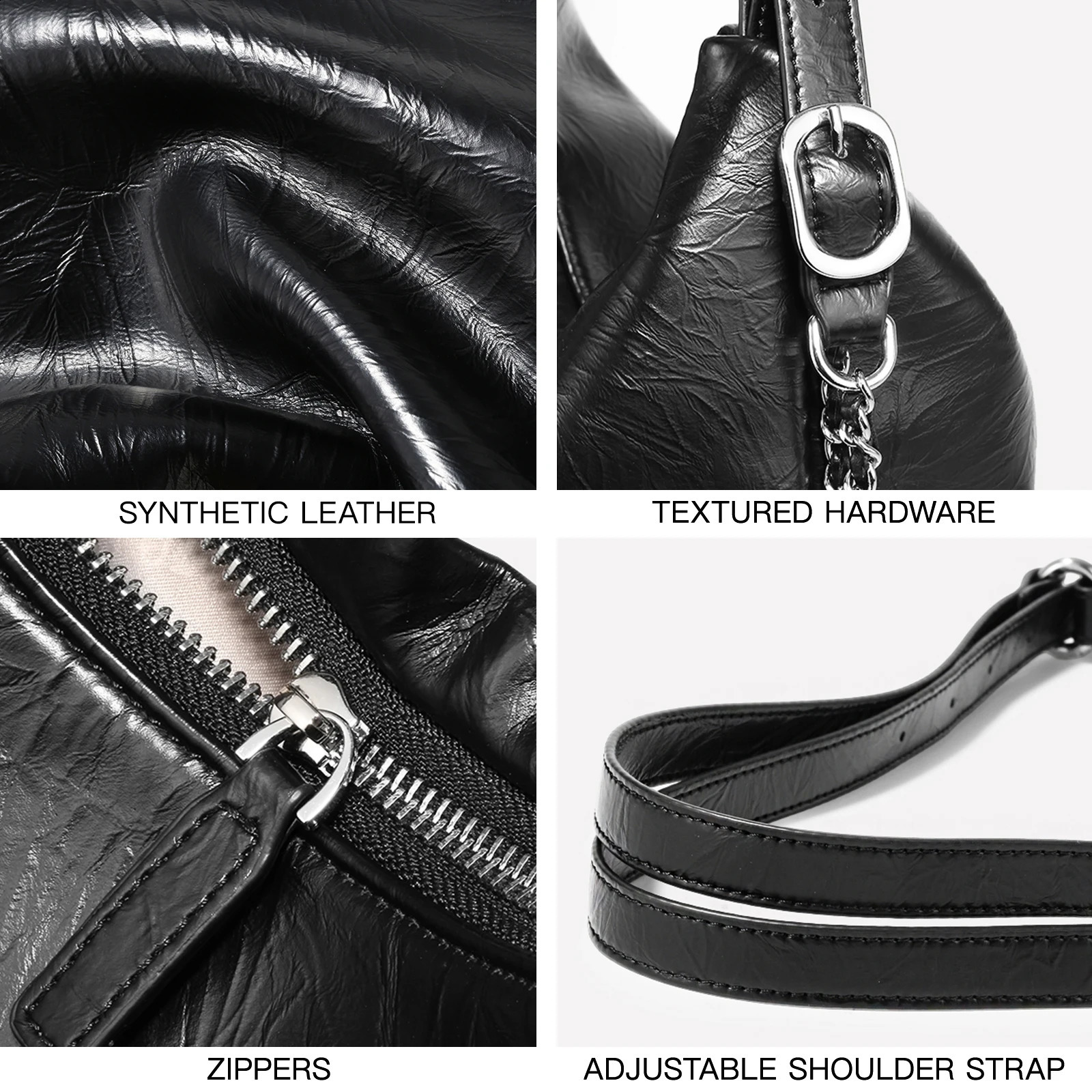 ITAMOOD Womens Handbag Large Capacity Double layer Cowboy Bag for Cosmetics Commuting Computers Shoulder 240820