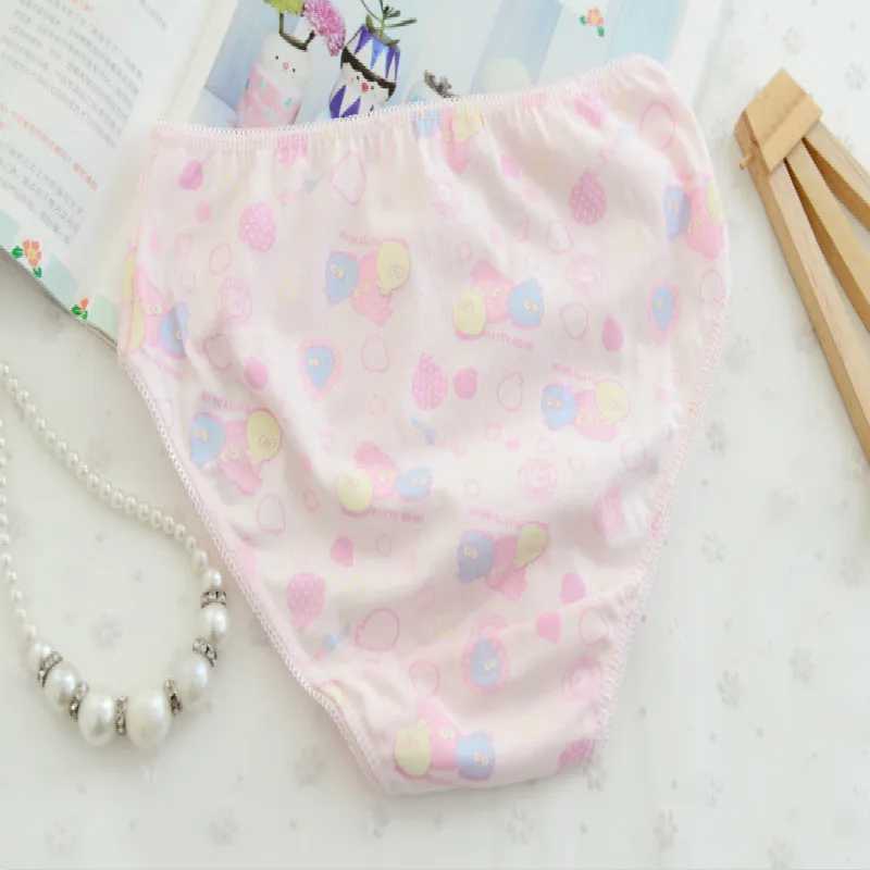 6pcs/Lot 100% Cotton Print Childrens Underwear Girls Panties 2-12Years Y240821
