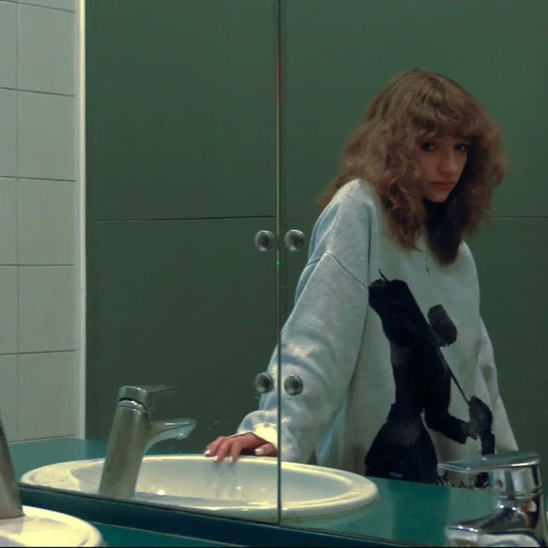 Hip Hop Men Streetwear Harajuku Knitted Sweater winter Pullover Loose Retro Vintage Halloween EMO y2k gothic Womens sweater top 240821