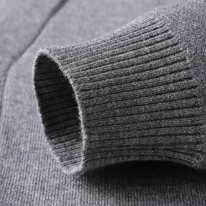 Mens Autumn and Winter Casual n Cardigan Thick Long Sleeved Button Up Jacket Cardigan Sweater 240821