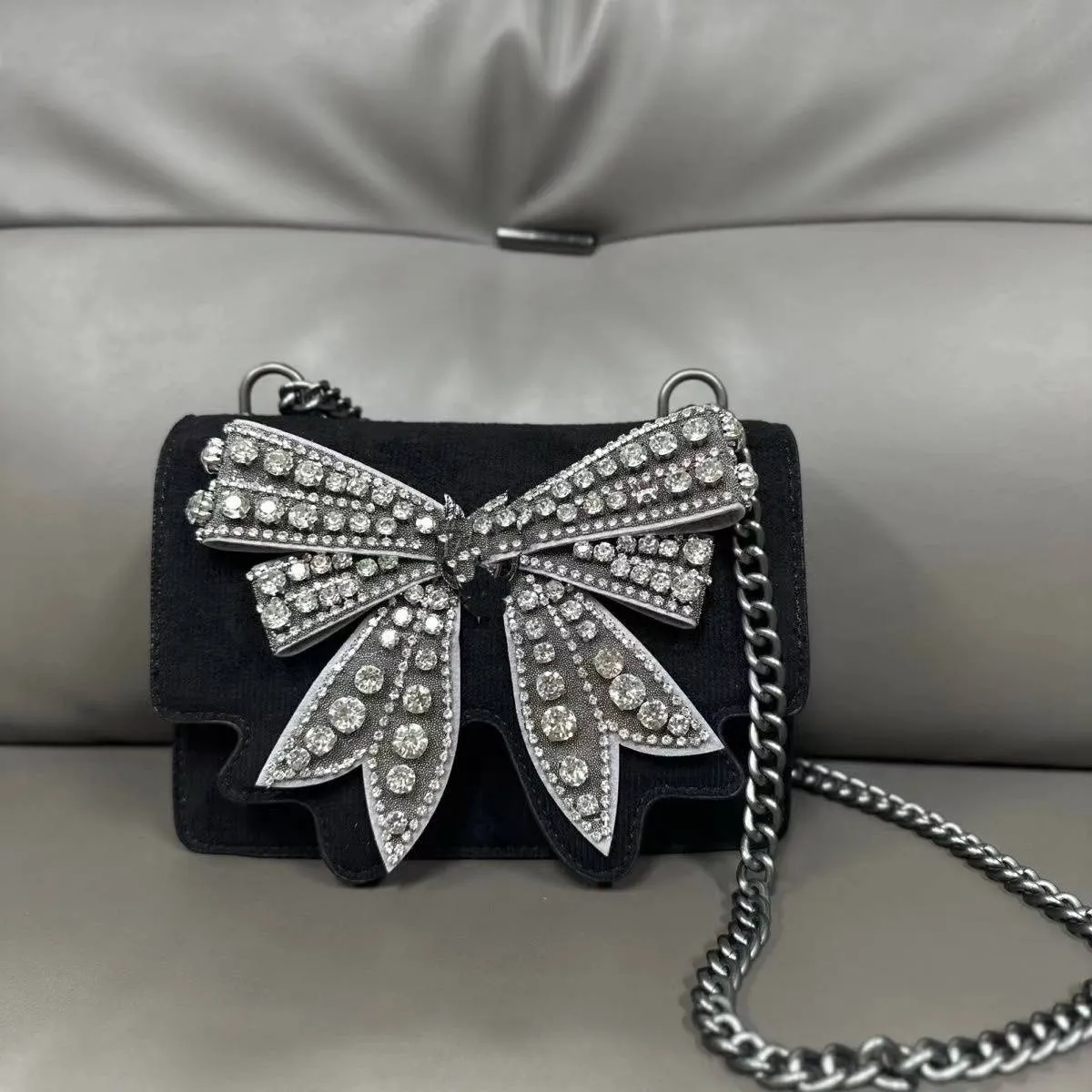 Designer Women Mini Shoulder Bag clutch evening bags Leather Purse eagles Handbag Stripes Rainbow Metal Pochette Tote Crossbody Chain Bags CSG24082111-15