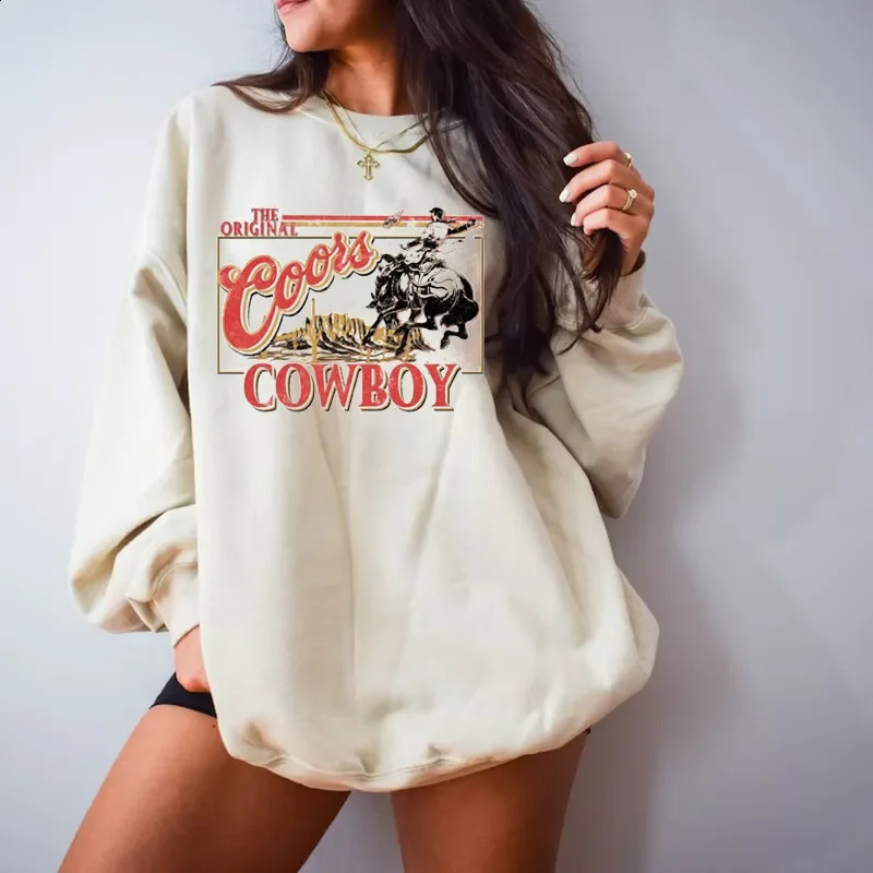 Autumn retro style denim print Crewneck sports shirt unisex loose cotton thick warm womens zipper casual suit top 240821