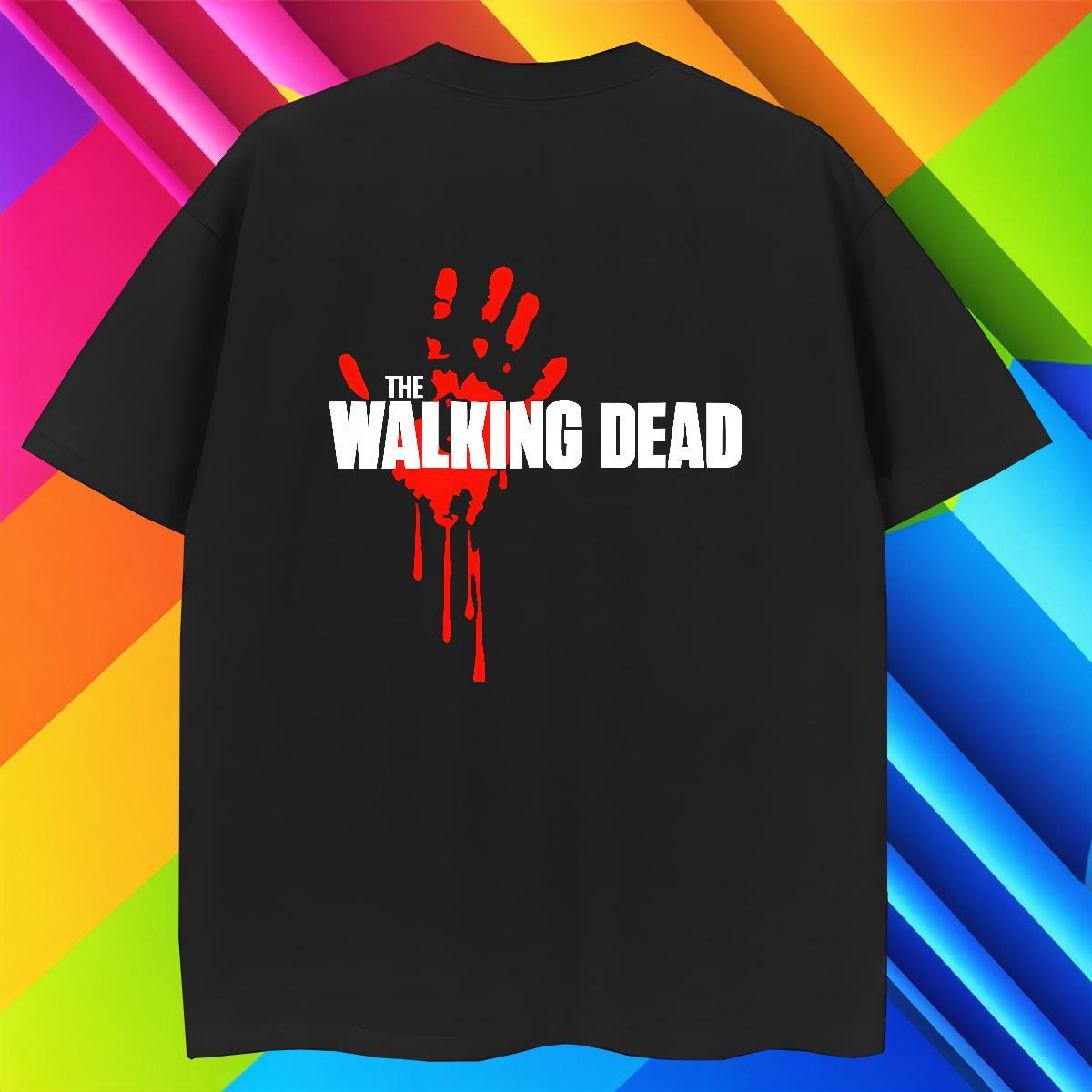 Classic Casual Men Tees 100% Cotton 230g Spring Summer scary Breathable T-Shirts Designer Oversized 3XL 4XL Tops Tees