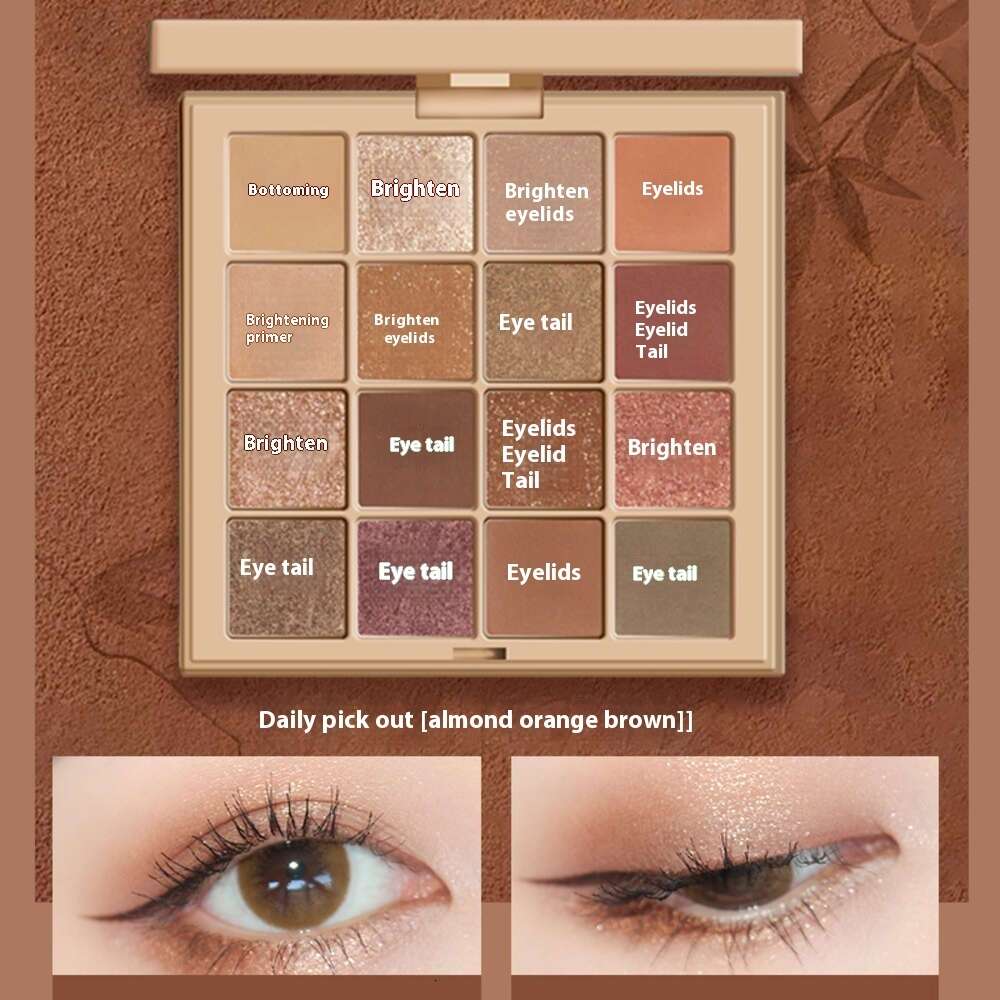 Matte Earth-Toned Eyeshadow Kit for Natural Look Funpark Makeup Products