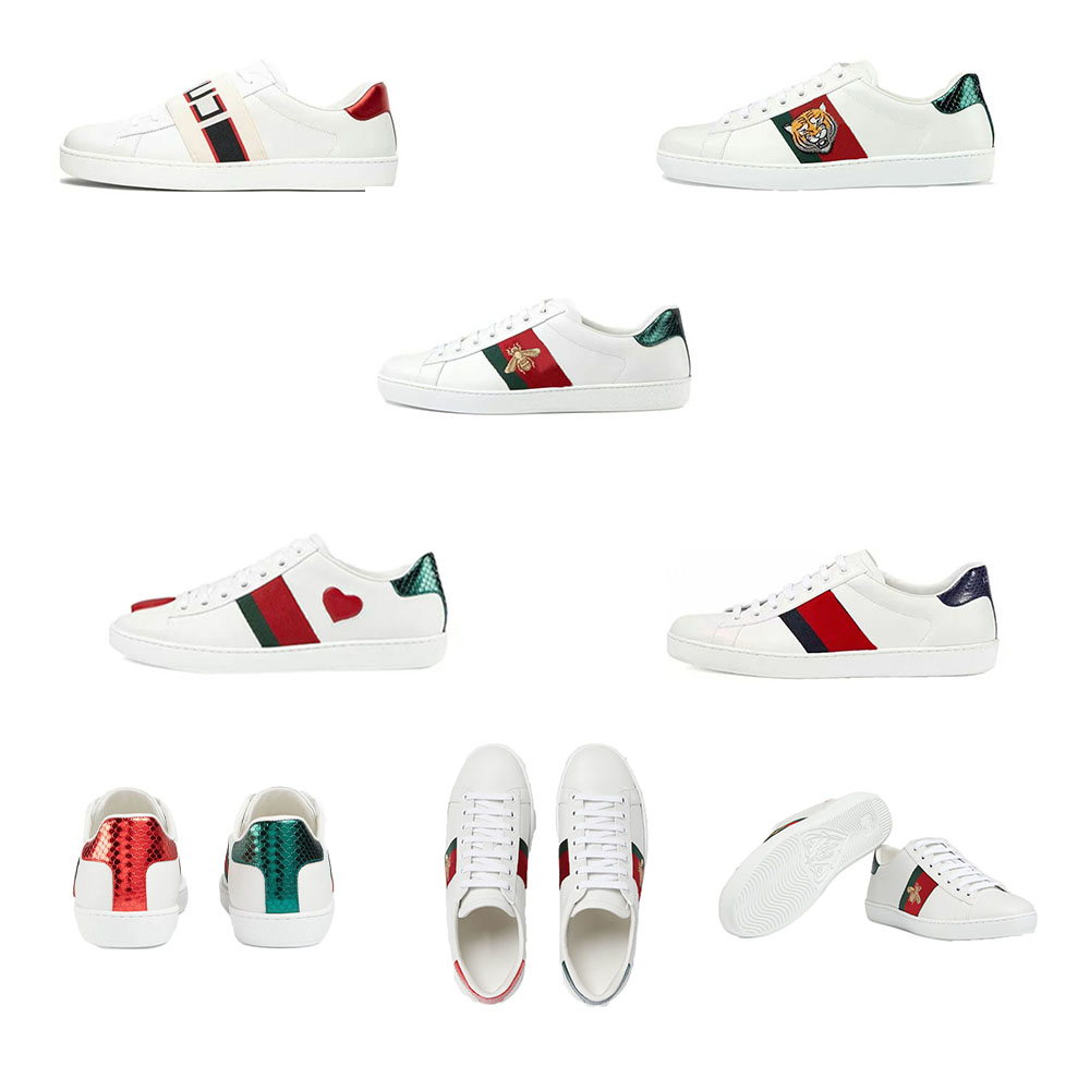 2024 Casual Shoes Classic Red and Green Webbing Fashional Shoes Exercise Sport Preppy Style Shoes Outfit Classic Letter Trainer Shoes