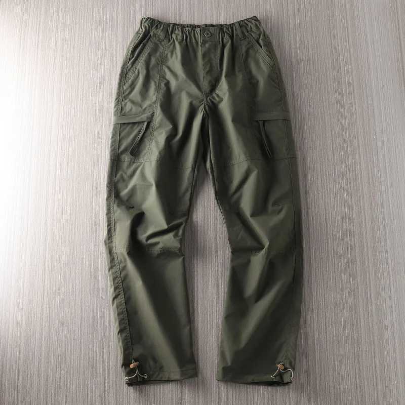Mens cargo pants spring summer quick drying Trouser mens outdoor sports hiking camping fishing pants 4XLW240725