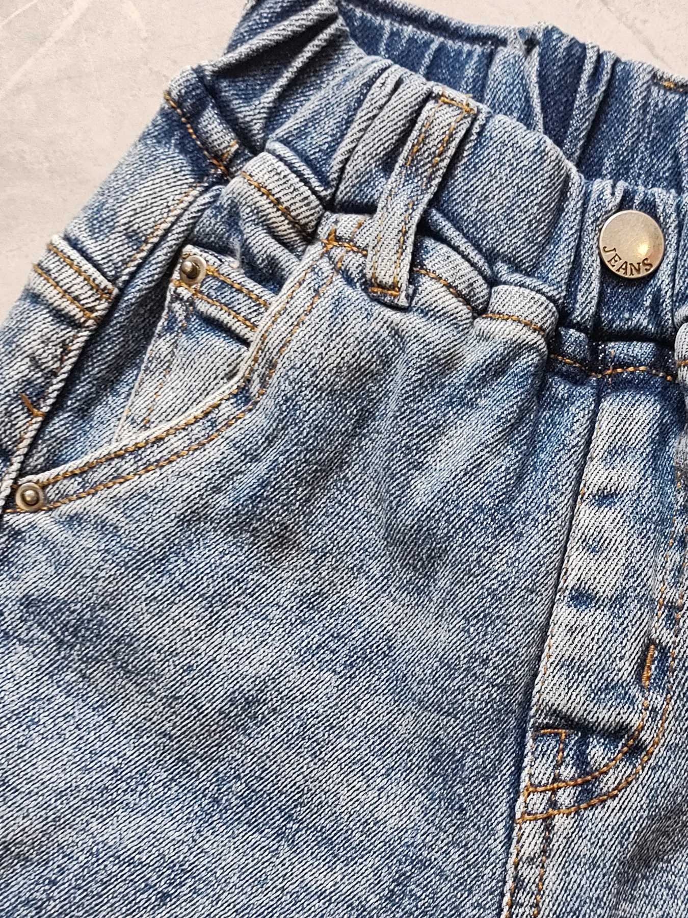 Winter Warmth Boys Jeans Soft Denim and Wool Clothing for Children Aged 4-12W240819