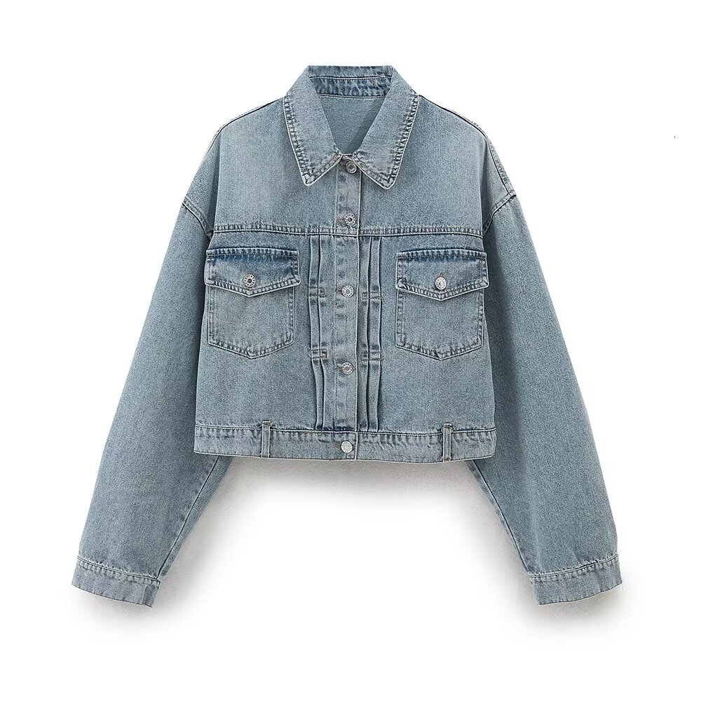 2024 autumn style y2k denim street fashion women's jacket