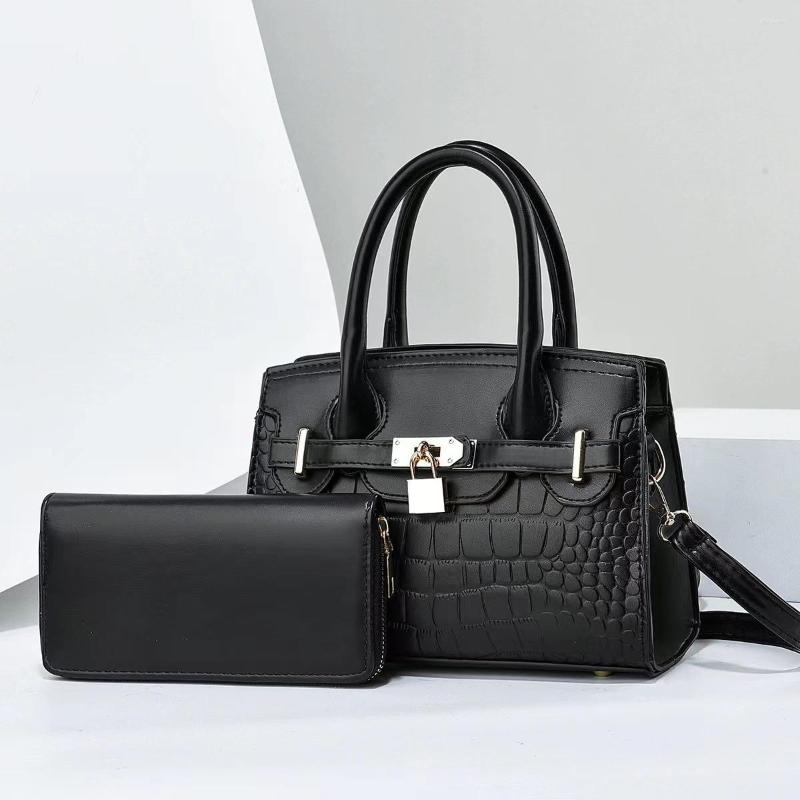 Free Shipping Bag 2025 High-quality Large-capacity Handbag Fashion Two-piece Set Mother Women's Crossbody Stylish Hundred