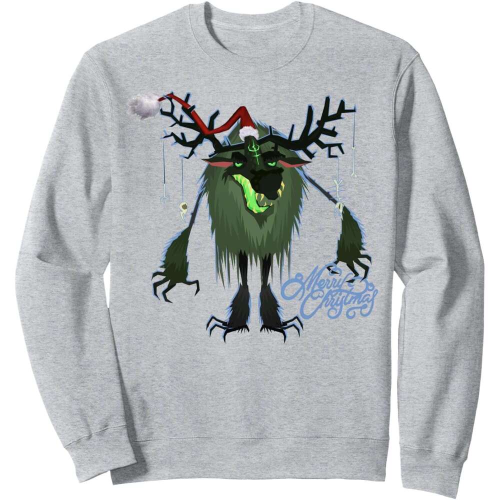 Long Sleeve Shirts for Men sweatshirt Cartoon Merry Christmas Moose Funny Anime Deer Gamer Gift Sweatshirt T shirt Tee Streetwear Casual tops clothes