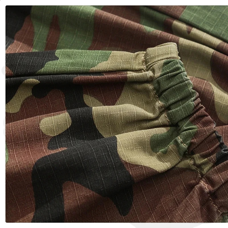 Plus camouflage tactical pants streetwear hiphop oversized harem jogging Harajuku casual cargo mens 240821