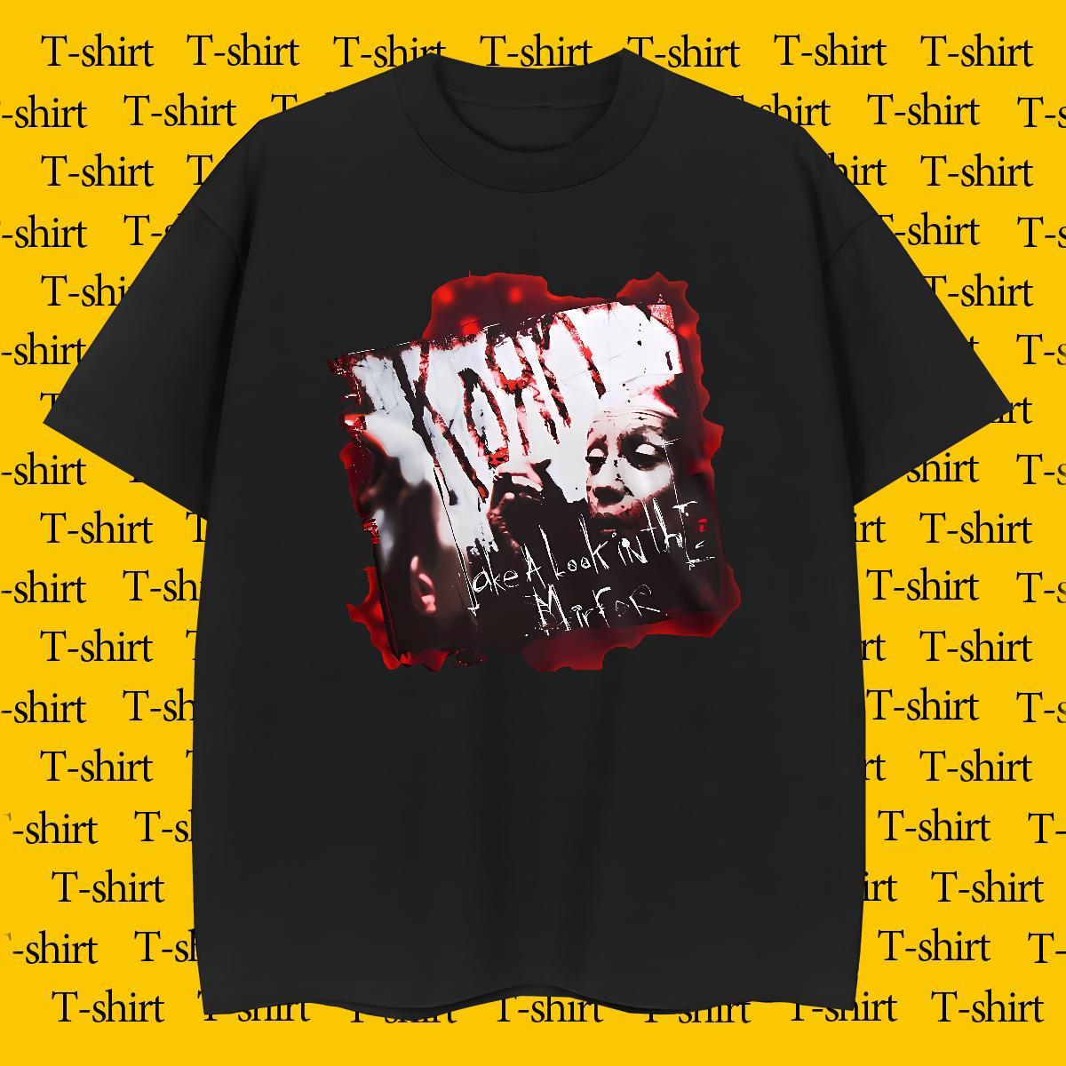 Designer scary Men Clothes T-Shirt 230g 100% Cotton T Shirt For Man Cartoon Print Daily Wear Breathable Short Sleeve TOP Quality Clothings