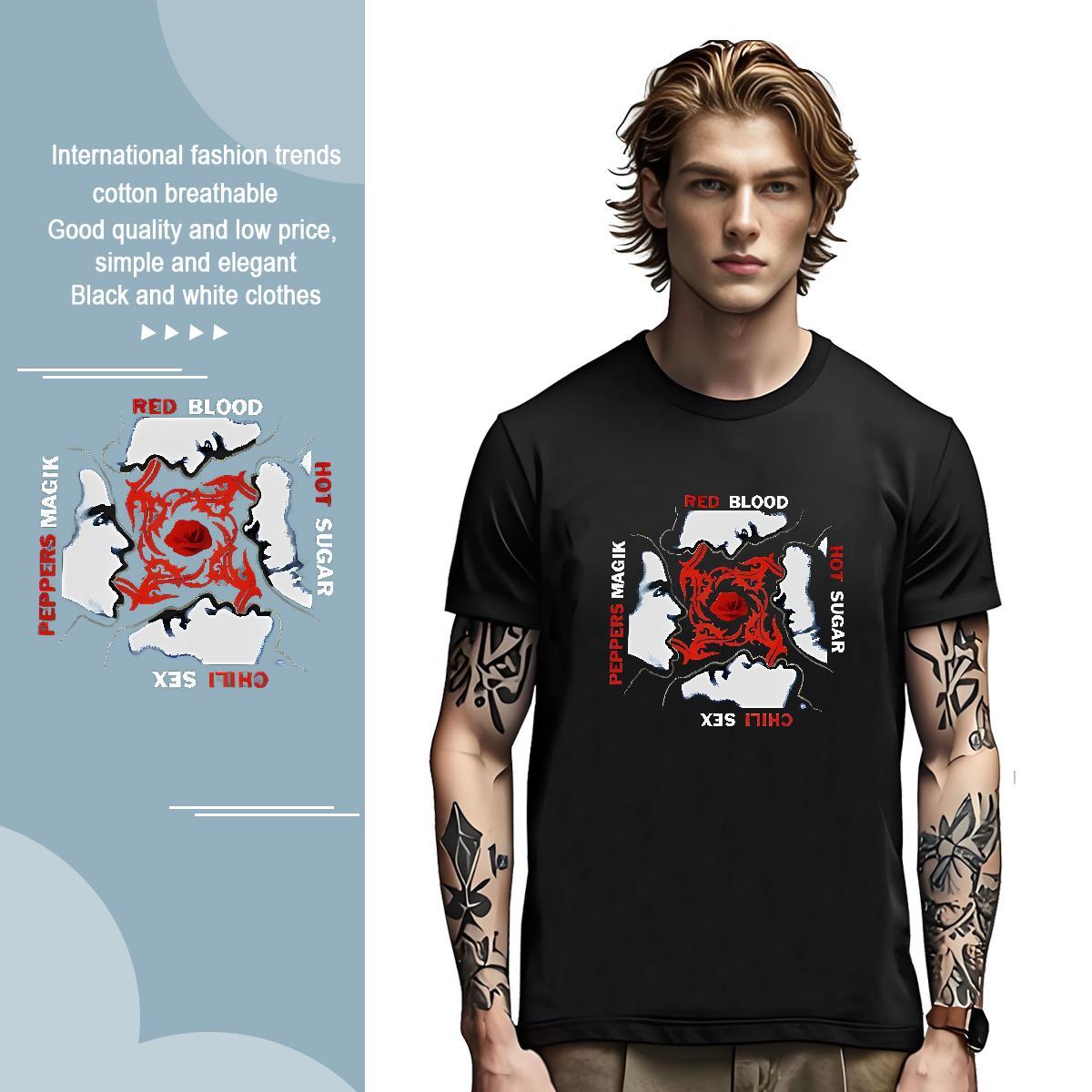 Factory Direct scary Men Clothes T-Shirt 100% Cotton 230g Men T Shirts Oversized Beach O Neck Short Sleeves Designer Tops Tees