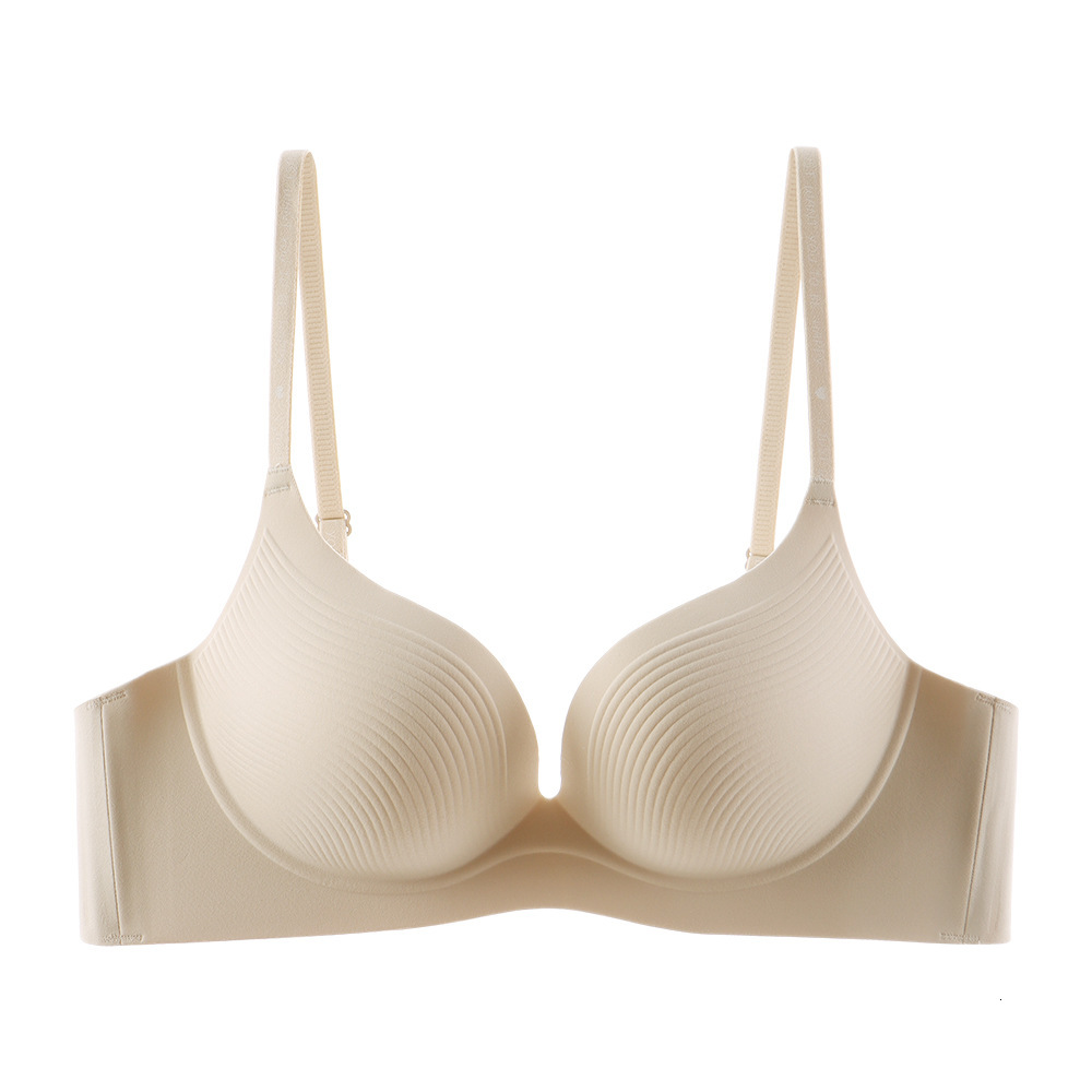 Untouched lingerie, women's small chest gathered gathered, accessory breast anti sagging, no steel ring, one-piece beautiful back and sexy text b
