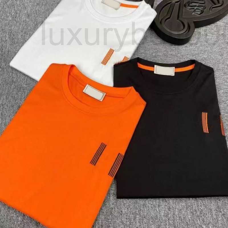 Designer Fashion mens T shirt round neck Shirts mercerized cotton short sleeved top designer t shirt men embroidery graphic tee breathable pullover man Tees RUJ5