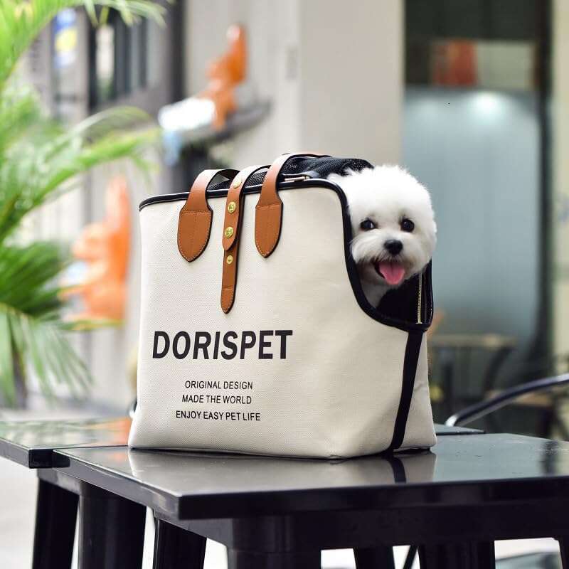 Cat Carrier Dog Carrier Pet Carrier Stylish Dog Purse Carrier Portable Pet Carrier Cat Carrier With Pockets Pet Travel Tote Bag With Pockets For Cat A