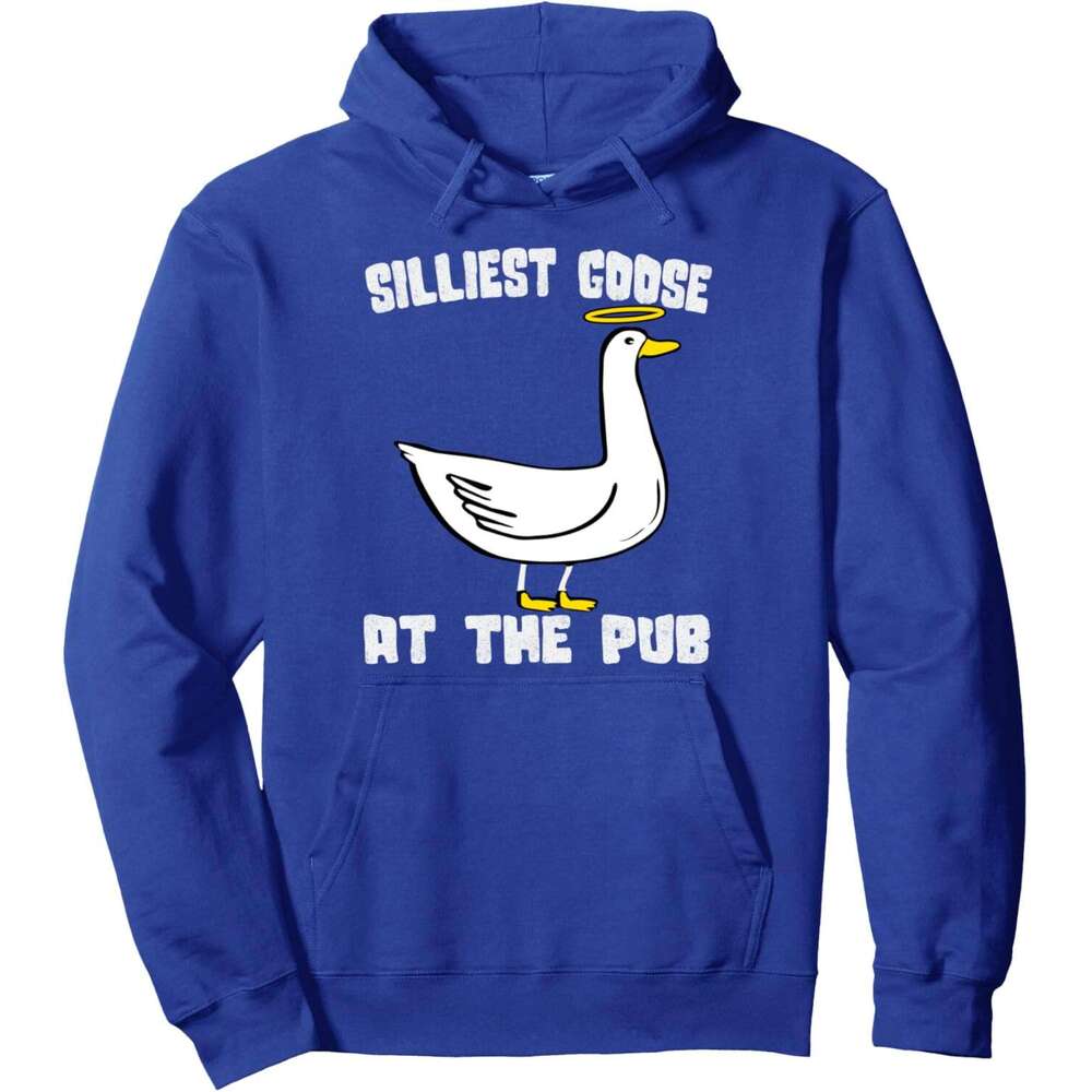 Hoodie for Mens Womens Silliest At The Pub Funny Goose Lover Oddly Specific Pullover Hoodie Hoodies Sweatshirt pullover jacket Long sleeve