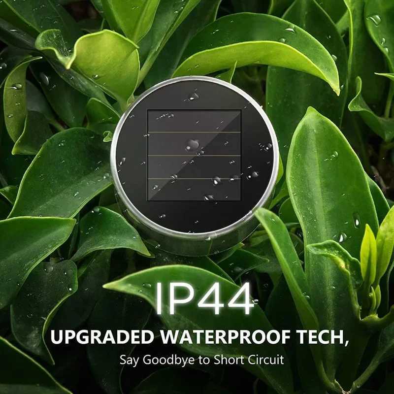 12 packs of solar garden lights outdoor solar lights waterproof landscape lighting used for road courtyard lawn decorationB240821