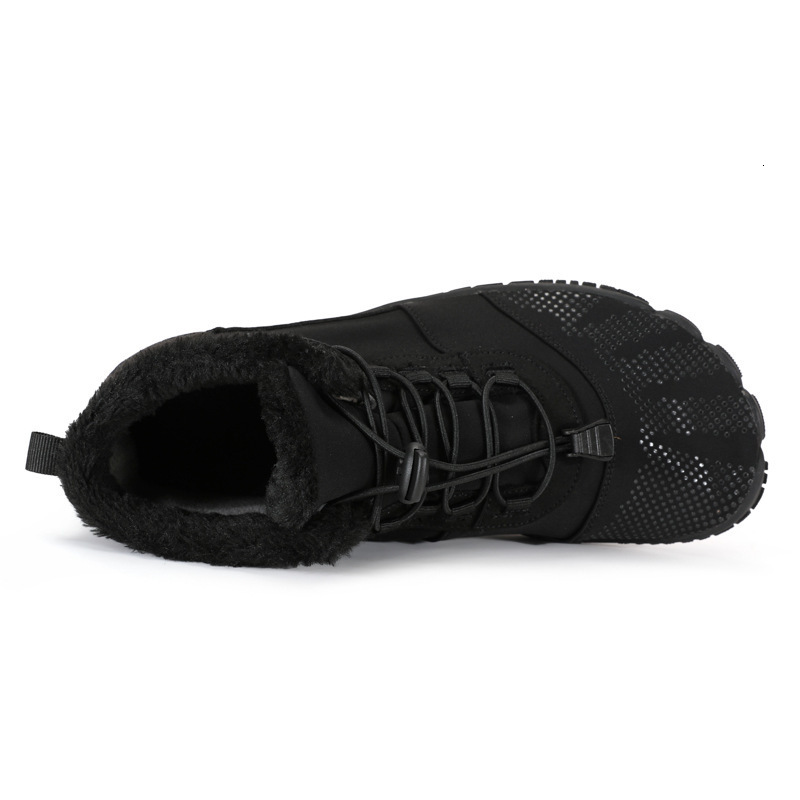 Ddmysports Fitness Plush Waterproof Snow Boots Foldable Breathable Lightweight Mountaineering Casual Cotton Shoes OUTDOOR