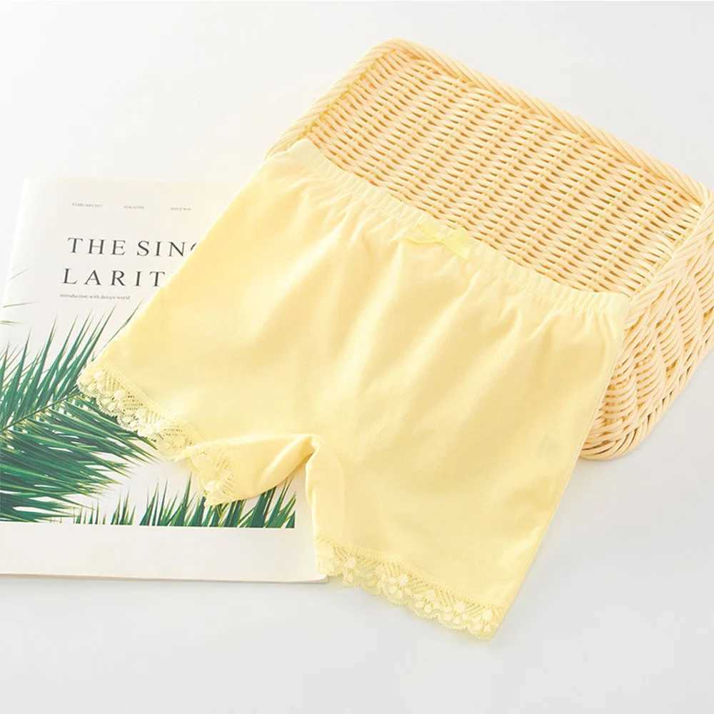 2Pcs/Lot Girls Solid Color Safety Panties High Quality Cotton Dry and Breathable Multicolor Available for Girls 2-11 Years Old Y240821