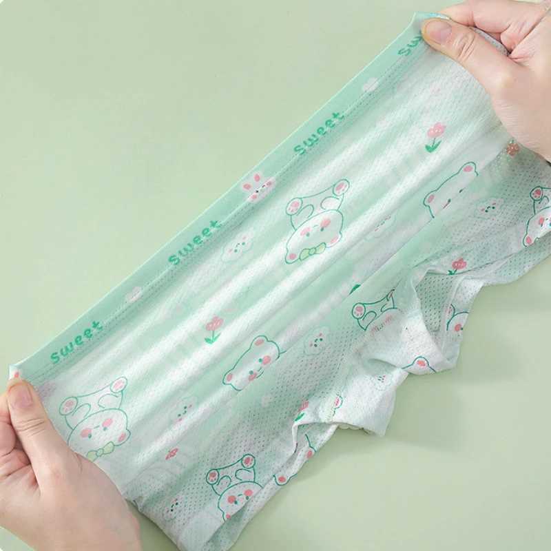 Summer Kids Thin Mesh Breathable Panties for Girls Cute Print Knickers Baby Soft Antibacterial Briefs 3+y Young Child Underwears Y240821