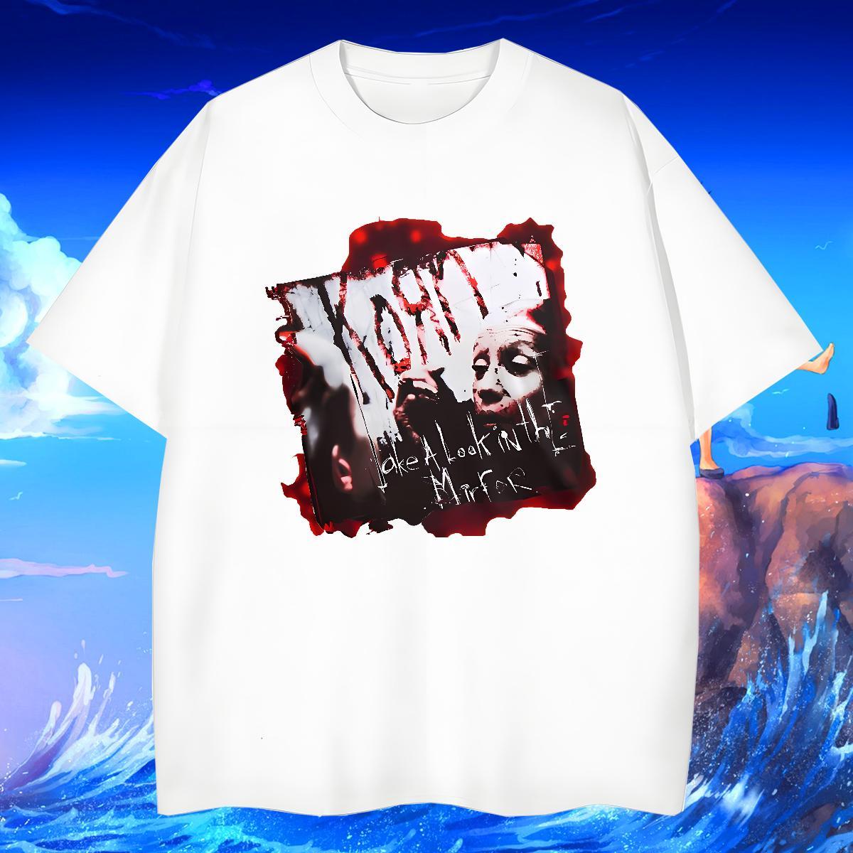Factory Direct Mens Tshirts 230g Cotton Daily Wear scary O-Neck Short Sleeve T-Shirts Cool Skull Tops Shirt