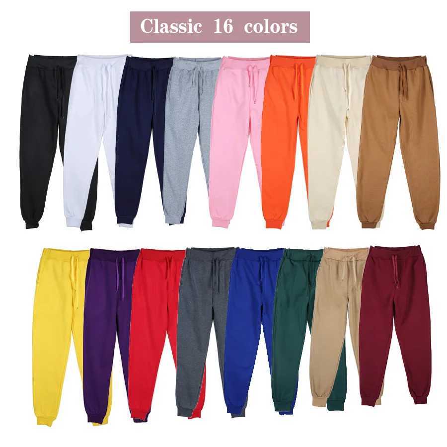 New Mens Autumn and Winter Casual Color Matching Trousers Korean Style Clothes Fashionable Sports and Fitness Pants Hiking Gym W250318
