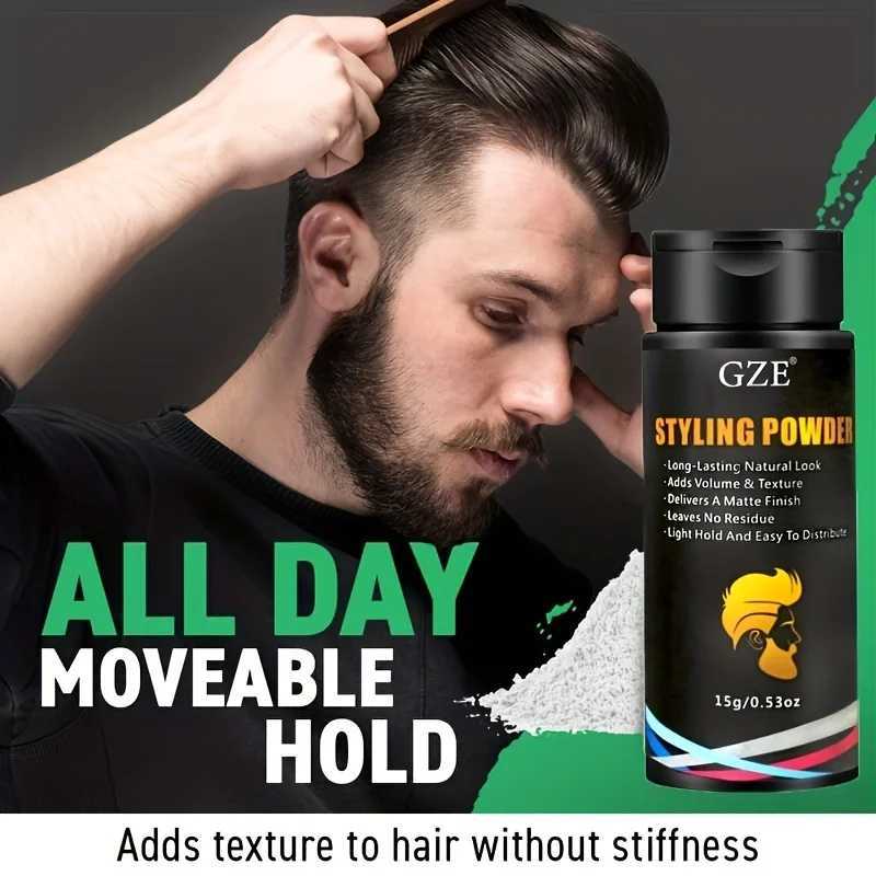 GZE Boys Matte Hair Powder - Natural Appearance Mens Powder - No Oil or Oil Residue Easy to Apply W240820