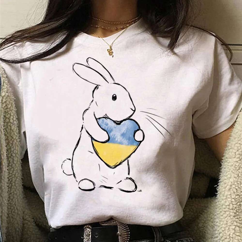 Ukraine Ukraini Flag T-Shirts Women Graphic Tshirts Summer Top Tees Girl Japanese Comic Funny T Shirts Clothes