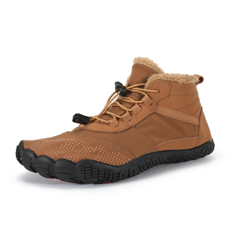 Ddmysports Fitness Plush Waterproof Snow Boots Foldable Breathable Lightweight Mountaineering Casual Cotton Shoes OUTDOOR