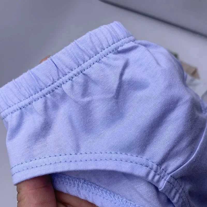 8pcs/Lot Solid Color Boys Panties Cotton Underwear Shorts Kids Briefs Clothes Children 1-10 years Y240821