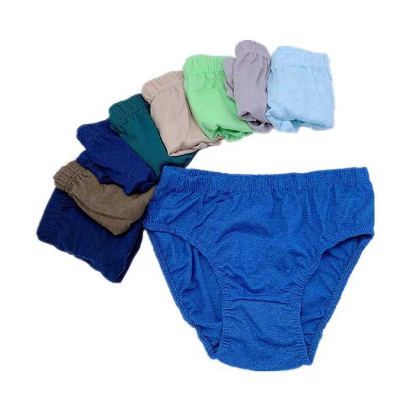 6pc Boys Girls Solid Underwear Baby Panties Briefs Kids Panties for Children 1-10Years Y240821