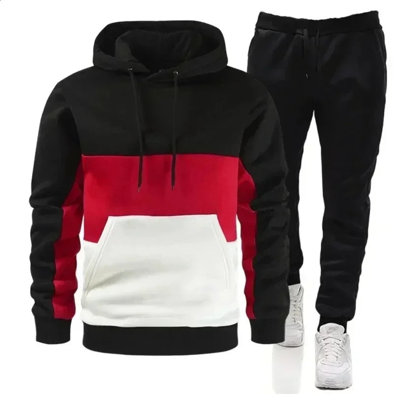 Mens Sweatshirt or Pants Casual Sportswear Patch High Quality 2 Pieces 240821