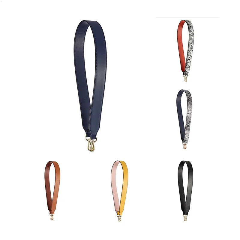 95cm DIY snake shaped printed tape can replace PU leather handle multicolor accessories suitable for womens wide shoulder bag 240820