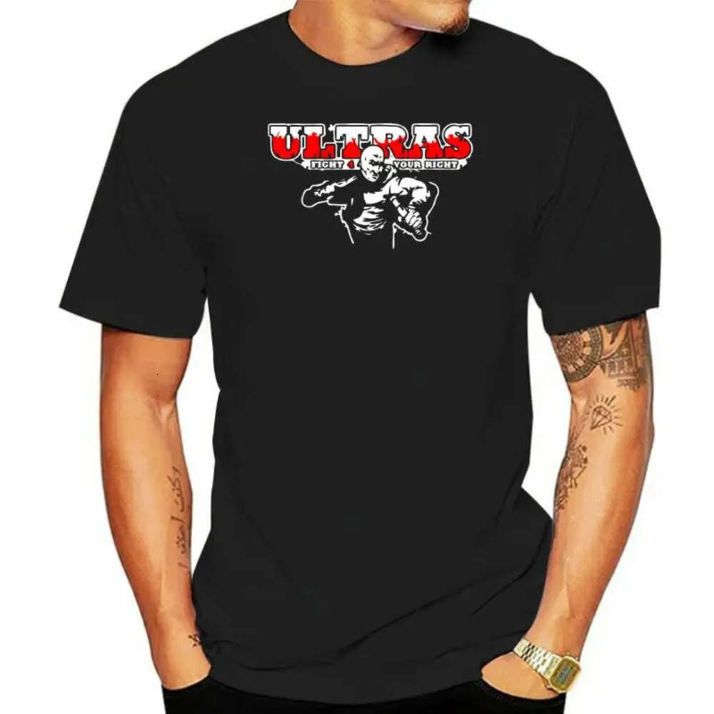 for Fight Your Right T-Shirts Ultras Not Homologated T-shirt Terrace Life Football Hooligans Tee Shirt Casual Short Sleeve