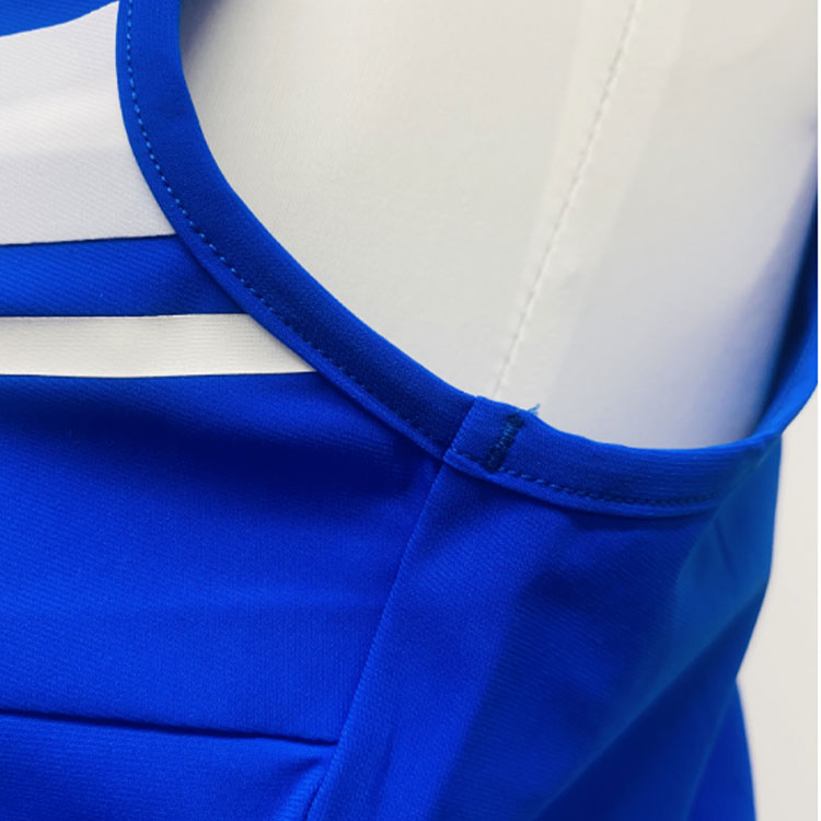 Sleeveless Women's Knit Top with Half-High Collar