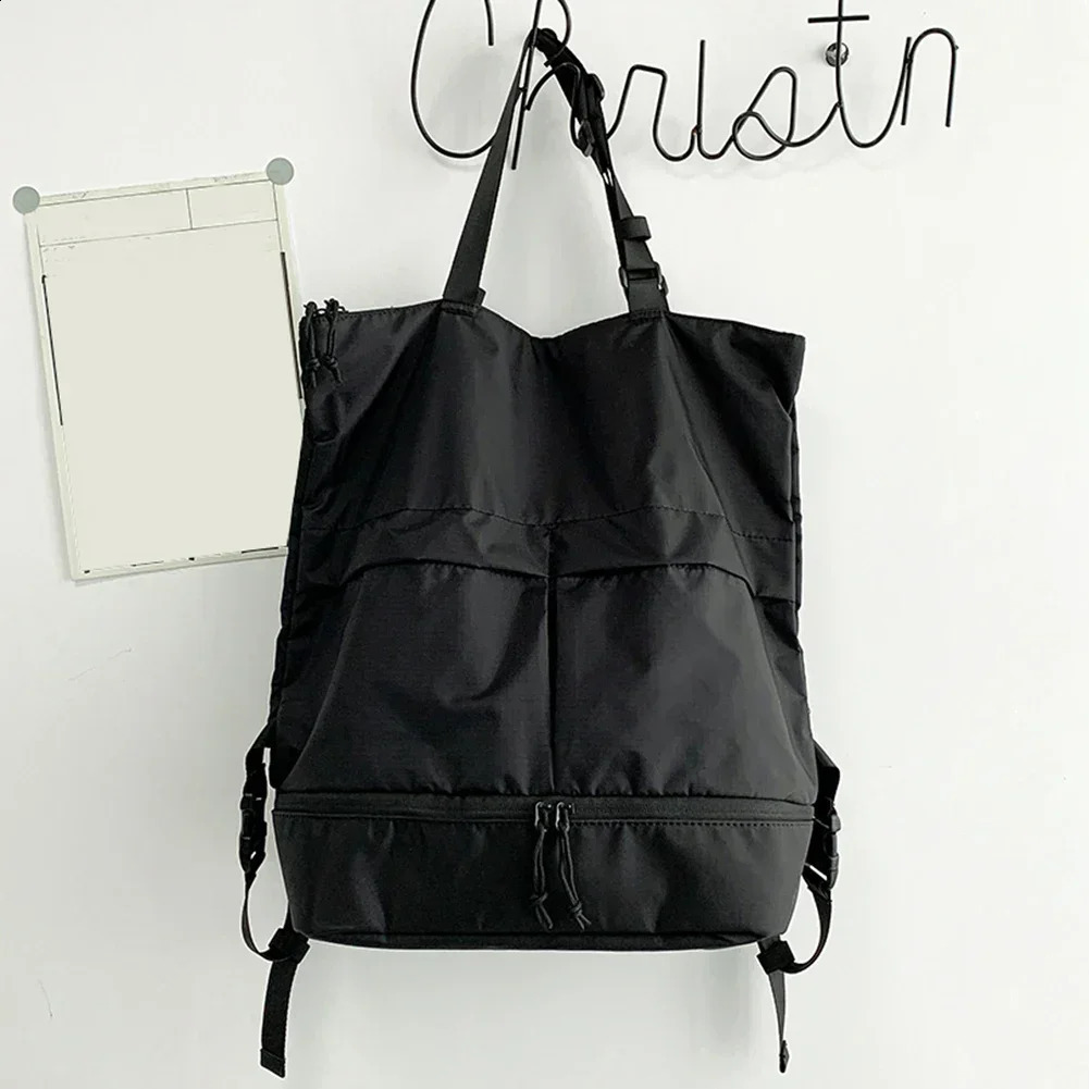 Unisex Backpack Large Capacity Students Bookbag Satchel Daypack Nylon Waterproof for Women Men Fashion School 240821