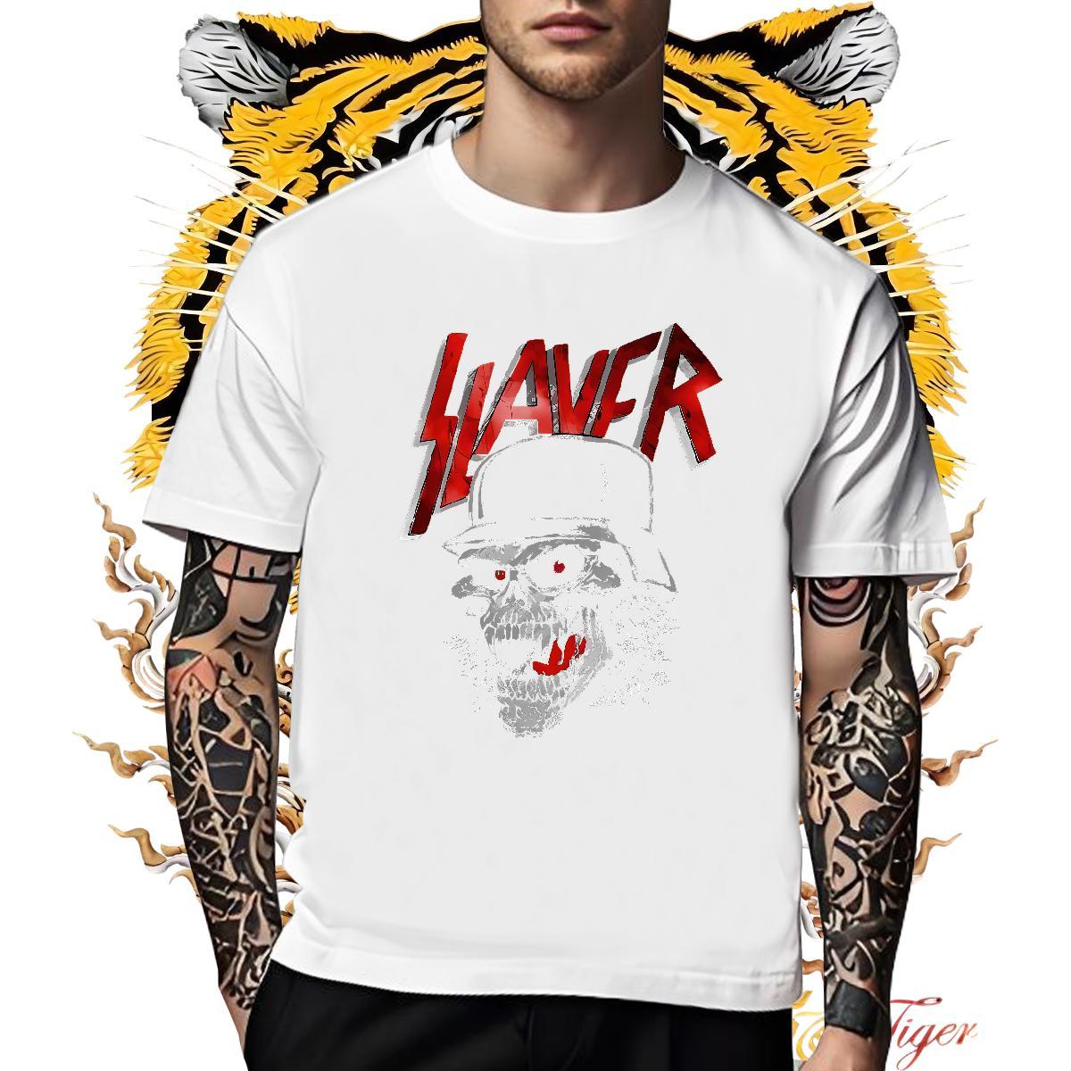 Designer Men Tees 230g Pure Cotton Home Outdoor scary Breathable Crew Neck T Shirts Men Comfortable Custom Anime Top Tees
