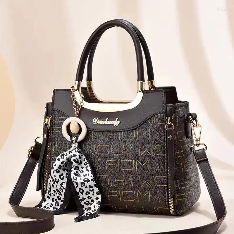 Plaid Crossbody Shoulder Bag For Women 2025 - Small Black Ribbon Fashion Handbag New Free Delivery Designer Bag