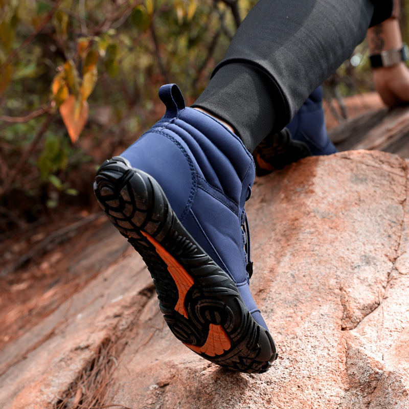 Ddmysports Outdoor With Anti Slip Waterproof Plush Snow Men S Women New Tactical Boots Warm Cotton Shoes Hiking And Climbing OUTDOOR