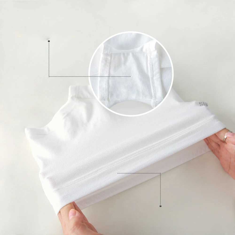 New Kids Underwear for Girls Cotton Boxers Fashion Childrens Solid Color Dance Underpants Toddler Baby White Panties 3Pcs/lot Y240821