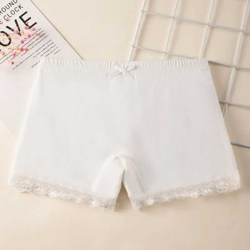 Cotton Kids Underwear Panties Lace Safety Pants Childrens Shorts Toddler Girls Clothes 2-12Years Y240821