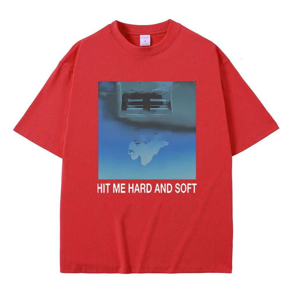 Me Hit Hard and Soft 2024 Tour Tshirt Men Women Fashion Trend Singer Same Style Graphic Print T Shirt Men's Oversized T-shirts n n's -shirts